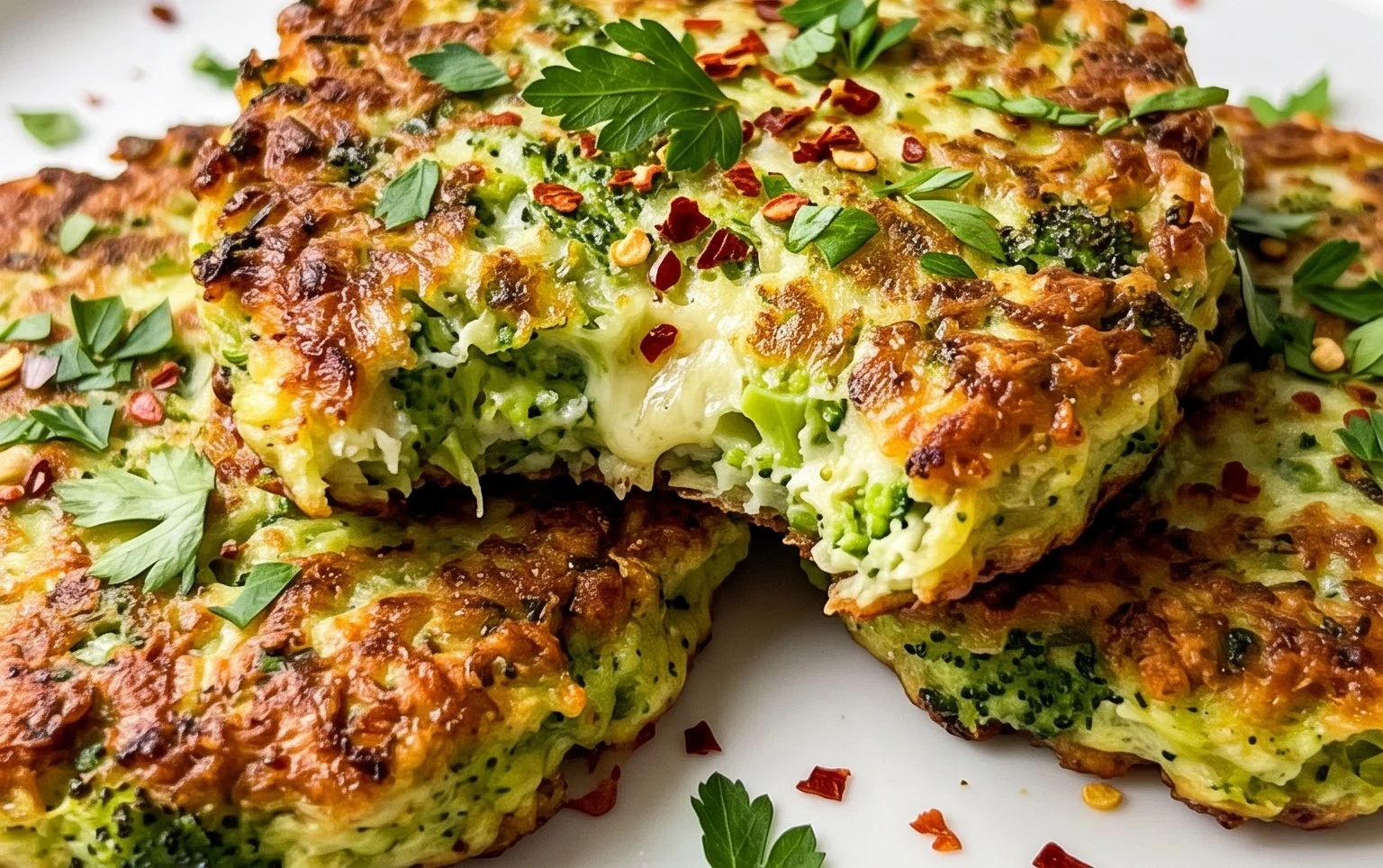 Galettes de brocoli