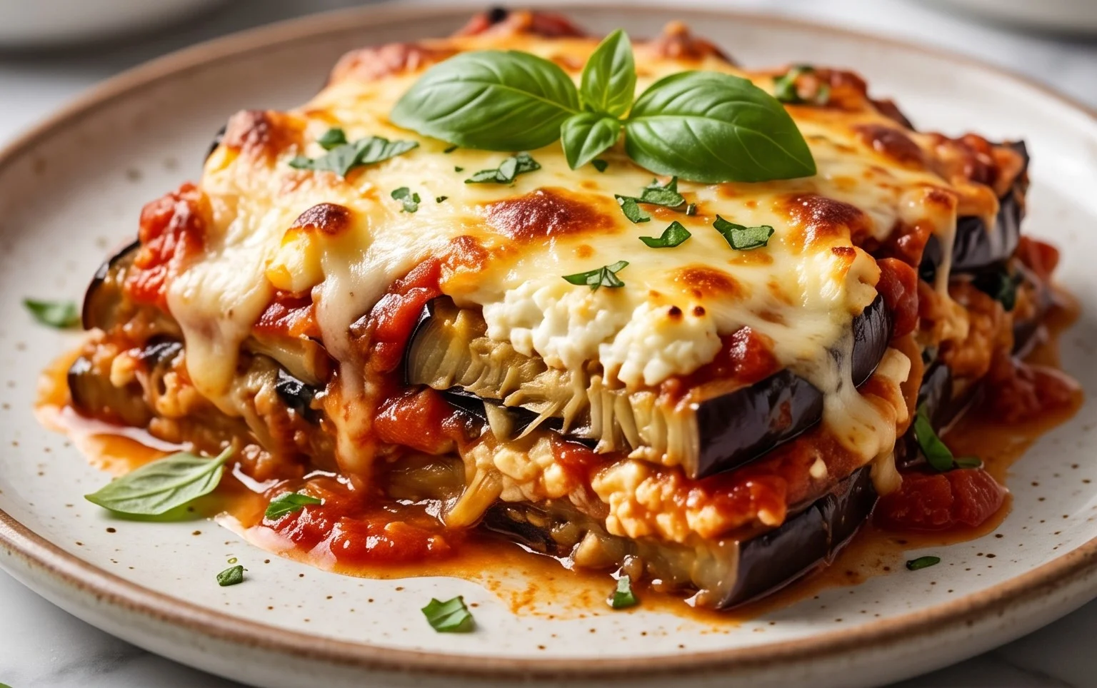 Ricotta Eggplant Casserole