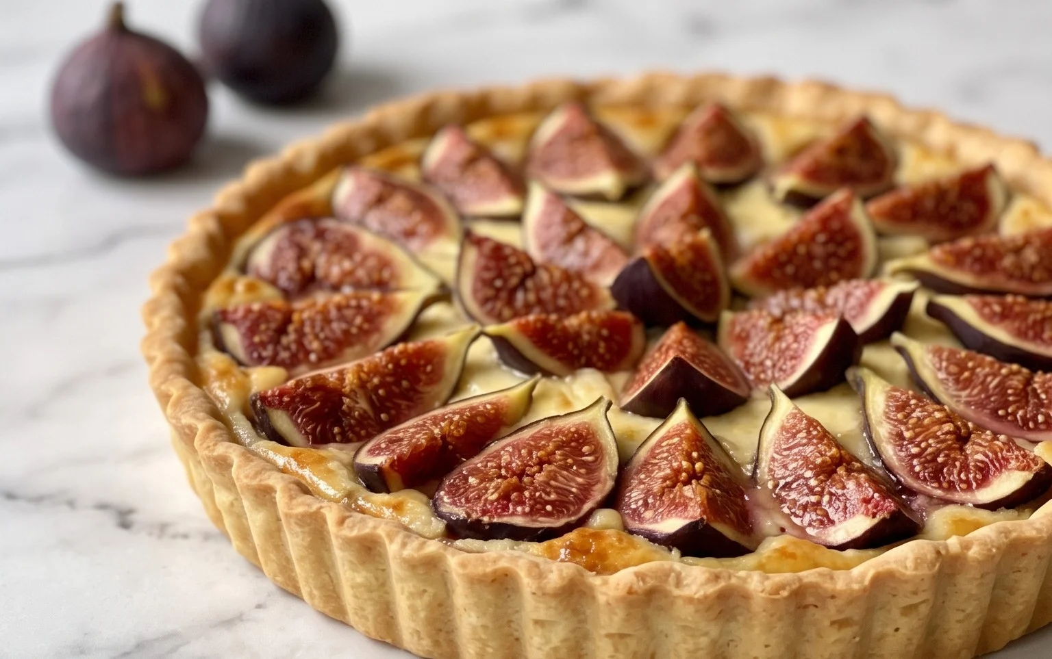 Tarte aux figues, fromage et miel : la meilleure recette